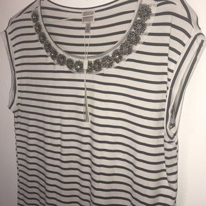 ⚓️ Women’s Studded Knit Striped Top ⚓️